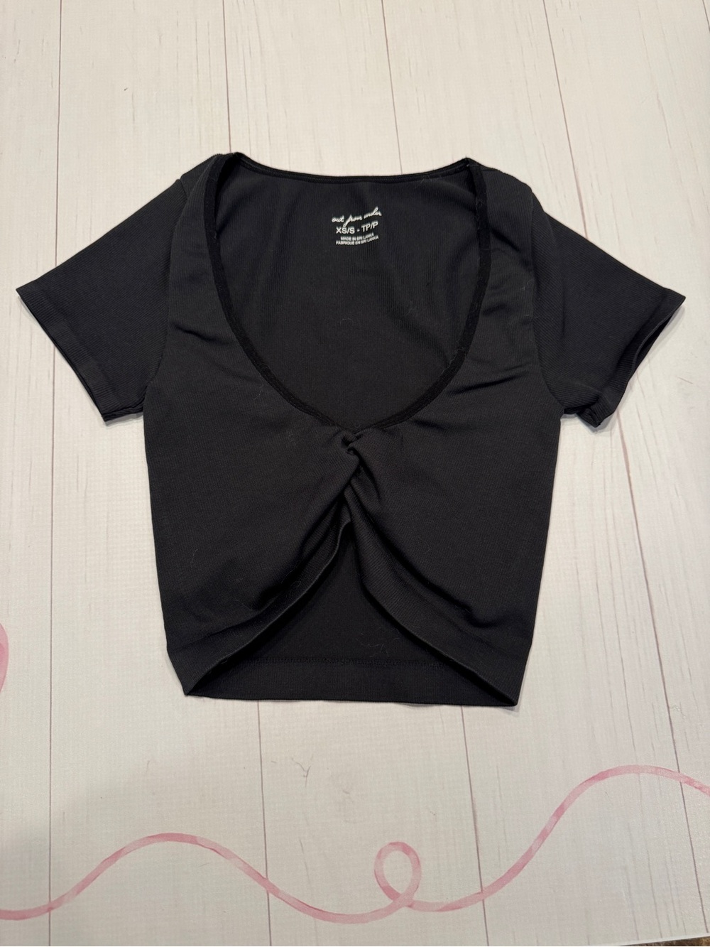 Out from under crop top size XS